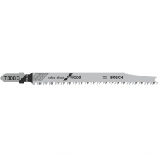 BOSCH T 308 B Extra-Clean For Wood Jigsaw Blade 2 608 663 751